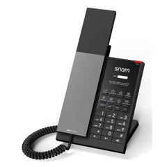 00007030 - Snom HD350A, 1-Line Next Gen Analog phone, Line-powered, requires no battery to operate (Le maschere non sono incluse)