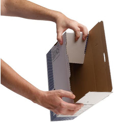 Scatola archivio A4 Bankers Box® System 100mm - Blu