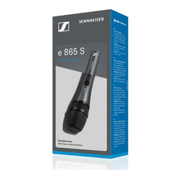 E865S Microfono a condensatore supercardioide per parlato e voce, con tasto ON-OFF