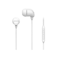 CUFFIE IN EAR CABLATE CON MICROFONO - BIANCO