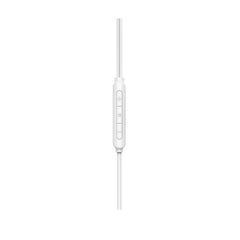 CUFFIE IN EAR CABLATE CON MICROFONO - BIANCO