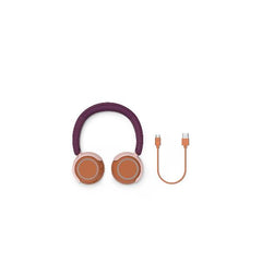 CUFFIE ON EAR WIRELESS PER BAMBINI VIOLA/MAGENTA