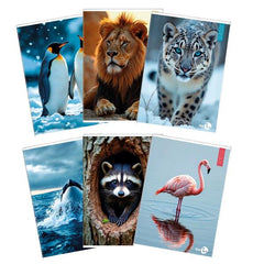 QUADERNI ANIMAL A4 80GR C - CONF10