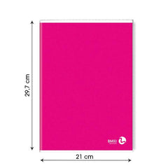 QUADERNI COLOR BASIC A4 80GR 10MM - CONF10