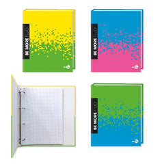 RACCOGLITORE AD ANELLI FLUO A4 D.30 MM