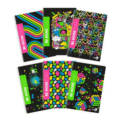 MAXI SPIRALATO FLUO A4 80GR - 1 RIGO
