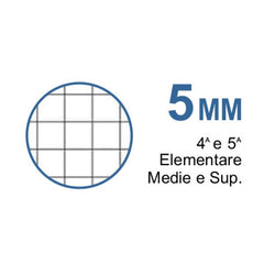 Quaderno Maxi Monocromo Plus - Confezione da 6 Pezzi - 46 Fogli