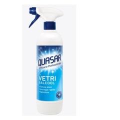 QUASAR VETRI CON ALCOOL SPRAY 580ML CONF.12