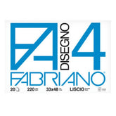 ALBUM DISEGNO FABRIANO F4 LISCIO 33x48cm