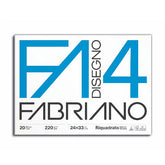 ALBUM DISEGNO FABRIANO F4 LISCIO RIQ. 24x33cm
