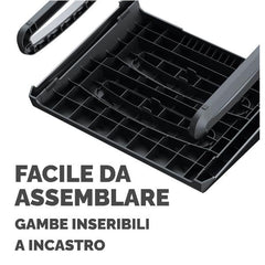 Breyta™ poggiapiedi nero