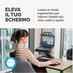100016994-Hana™ LT Supporto laptop - nero