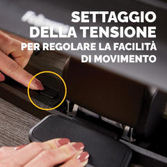 100016998-Hana™ LT Poggiapiedi - Nero