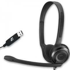PC8 Cuffia Microfonica Multimediale Tipo Biaurale USB