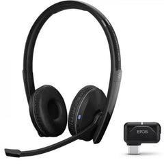 ADAPT 261 Cuffia Double Bluetooth con dongle USB-C, certificata Microsoft Teams