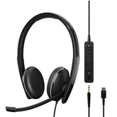 ADAPT 165T USB II, USB-C e Jack 3,5 mm, Cuffia stereo con microfono, certificata Microsoft Teams