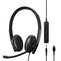 ADAPT 165T USB II, USB-C e Jack 3,5 mm, Cuffia stereo con microfono, certificata Microsoft Teams