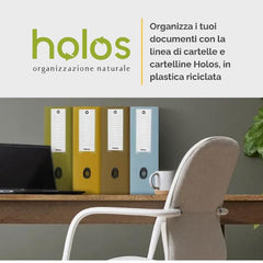 Scatola progetto Holos D15 giallo in plastica riciclata