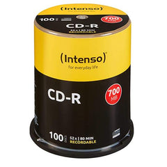 CD-R 700 MB SPINDLE 100PZ.