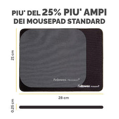 Tappetino mouse xl Breyta nero