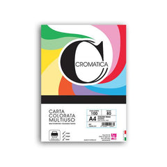 CARTA COLORI TENUI A4 80gr 100ff