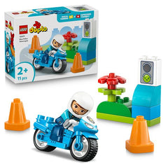 Motocicletta blu della Polizia