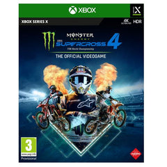 XBOX SX MONSTER ENERGY SUPERCROSS 4
