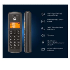 CORDLESS E203 TRIO NERO