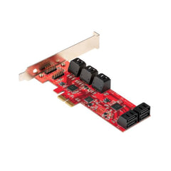 Scheda PCIe Sata 10PT 6 GBPS