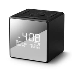 RADIOSVEGLIA FM/DAB+ CON FINITURA A SPECCHIO