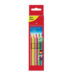 ASTUCCIO CARTONE 5MATITE COLORATE FLUO