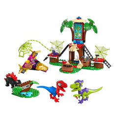 BATTAGLIA CON IL RAPTOR AL QUARTIER GENERALE SULL'ALBERO DI SPIDER-MAN E GOBBY