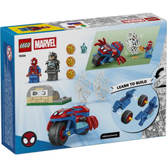 Spidey sulla moto contro Rhino