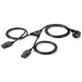 EQUIP - CAVO ALIMENTAZIONE Y (2x C13 1x SCHUKO), 1.8m