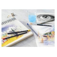 Matite colorate acquerellabili Goldfaber Aqua conf met da 24