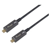 EQUIP - CAVO OTTICO ATTIVO da USB-C a C, M/M, PD 60W, 4K/60Hz, 10Gbps, Video+Dati+PD - 15m