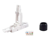 EQUIP - CONNETTORE RJ45 TOOL-FREE CAT.6, confez. 5pz