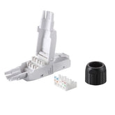 EQUIP - CONNETTORE RJ45 TOOL-FREE CAT.6a, confez. 5pz