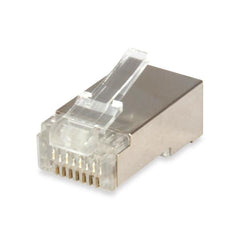 EQUIP - SET PLUG RJ45 CAT.6 SCHERMATO per cavi rotondi, Confez. 100pz