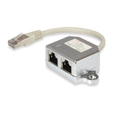 EQUIP - SPLITTER RJ45 2-PORTE CAT.5e SCHERMATO