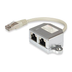 EQUIP - SPLITTER RJ45 2-PORTE CAT.5e SCHERMATO