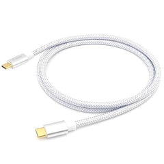 EQUIP - CAVO USB 3.2 Gen 2 da C a C, M/M, PD100W, 4K/60Hz, 10Gbps, Bianco, 1.0m