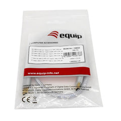 EQUIP - CAVO USB 3.2 GEN.2 Type-C M/M - 5A, PD 100W, 4K/60Hz 10GHz -- Bianco, 2.0m