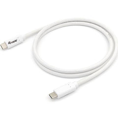 EQUIP - CAVO USB 3.2 Gen 1 da C a C, M/M, PD 60W, 5Gbps, Bianco, 2.0m