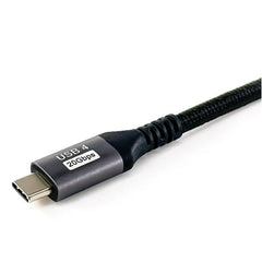 EQUIP - USB 4 GEN 2X2 Type-C M/M - 4K/60Hz, 20Gbps, PD 100W -- Nero, 2.0m