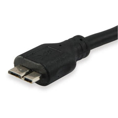EQUIP - CAVO da USB-A 3.0 a MicroUSB-B, M/M, 5Gbps, Nero, 1.8m