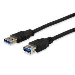 EQUIP - CAVO PROLUNGA USB 3.0, A/M A/F, 5Gbps, Nero, 3.0m