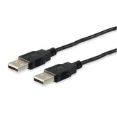 EQUIP - CAVO USB 2.0 AM/AM, Nero, 5.0m