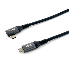 EQUIP - CAVO USB 2.0 da C a C 90°, M/M, PD 100W, 1.0m