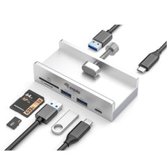 EQUIP - HUB USB a morsetto a 5 porte, 5 Gbps